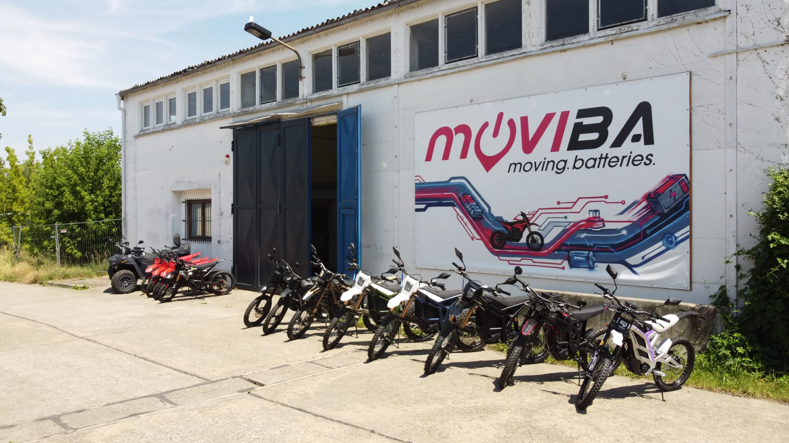 Moviba Filiale in Naumburg – Ladengeschäft für Elektro-Bikes, Außenansicht
